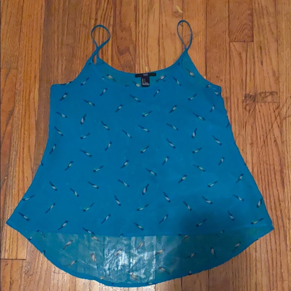 Cropped tank top